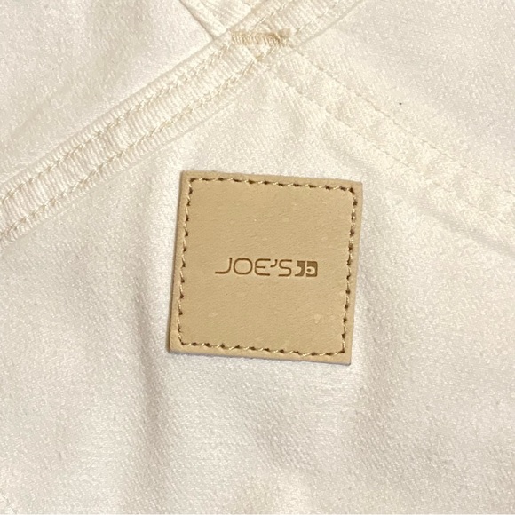 JOE’S Nicky off white shorts stretchy jean overalls - Picture 9 of 14